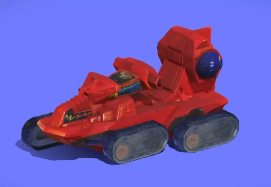 80s MOTU VEHICLE 01 - 3D SCAN 3D print model