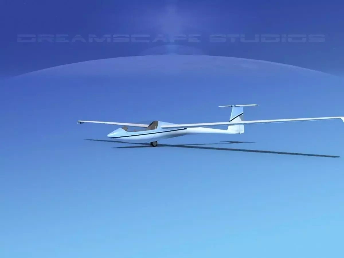 Centrair C-101 Pegase V10 Low-poly 3D model