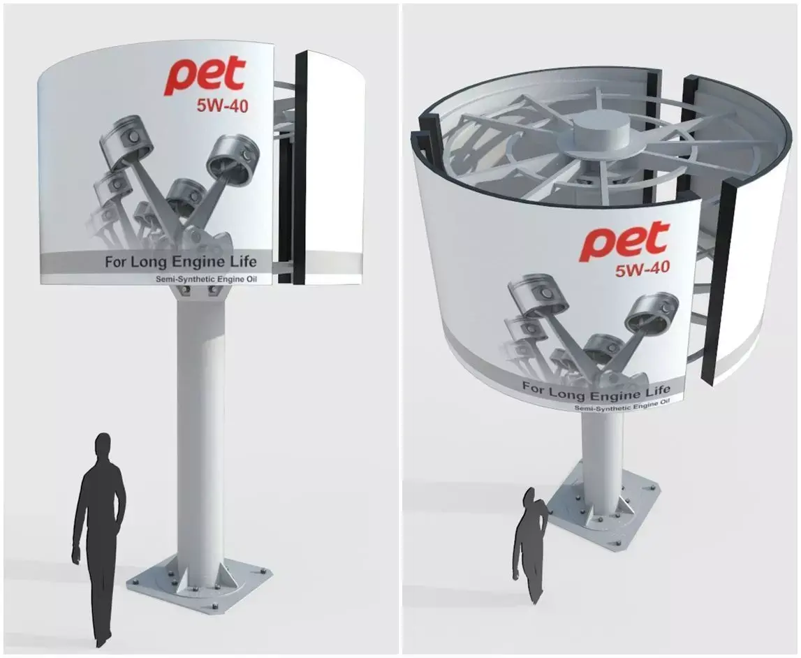 Billboard M8 Low-poly 3D model