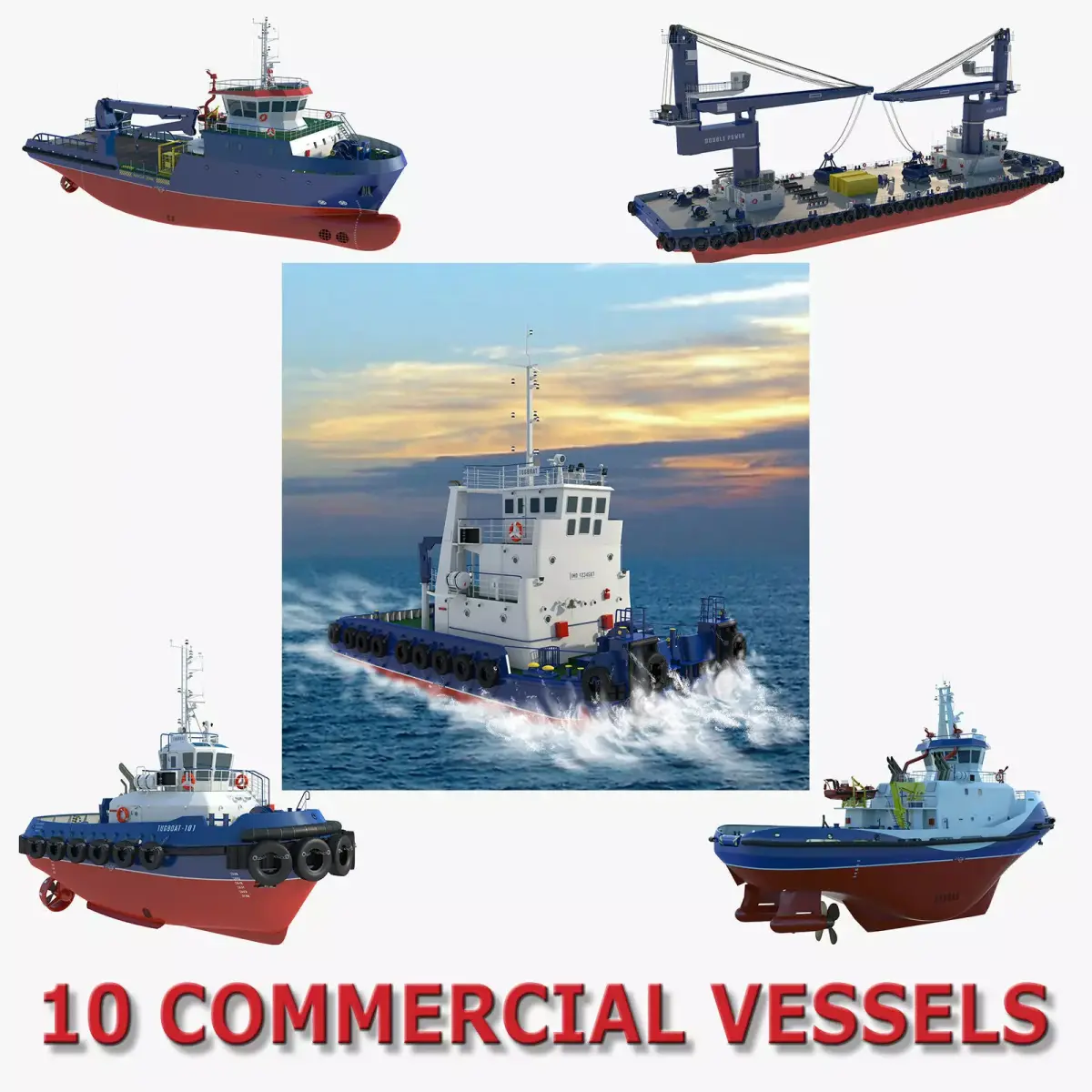 Commercial Vessels Collection 