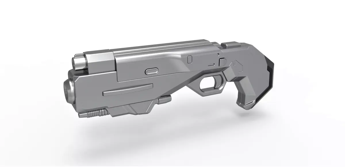 Blaster from the movie MIB International 2019 3D model