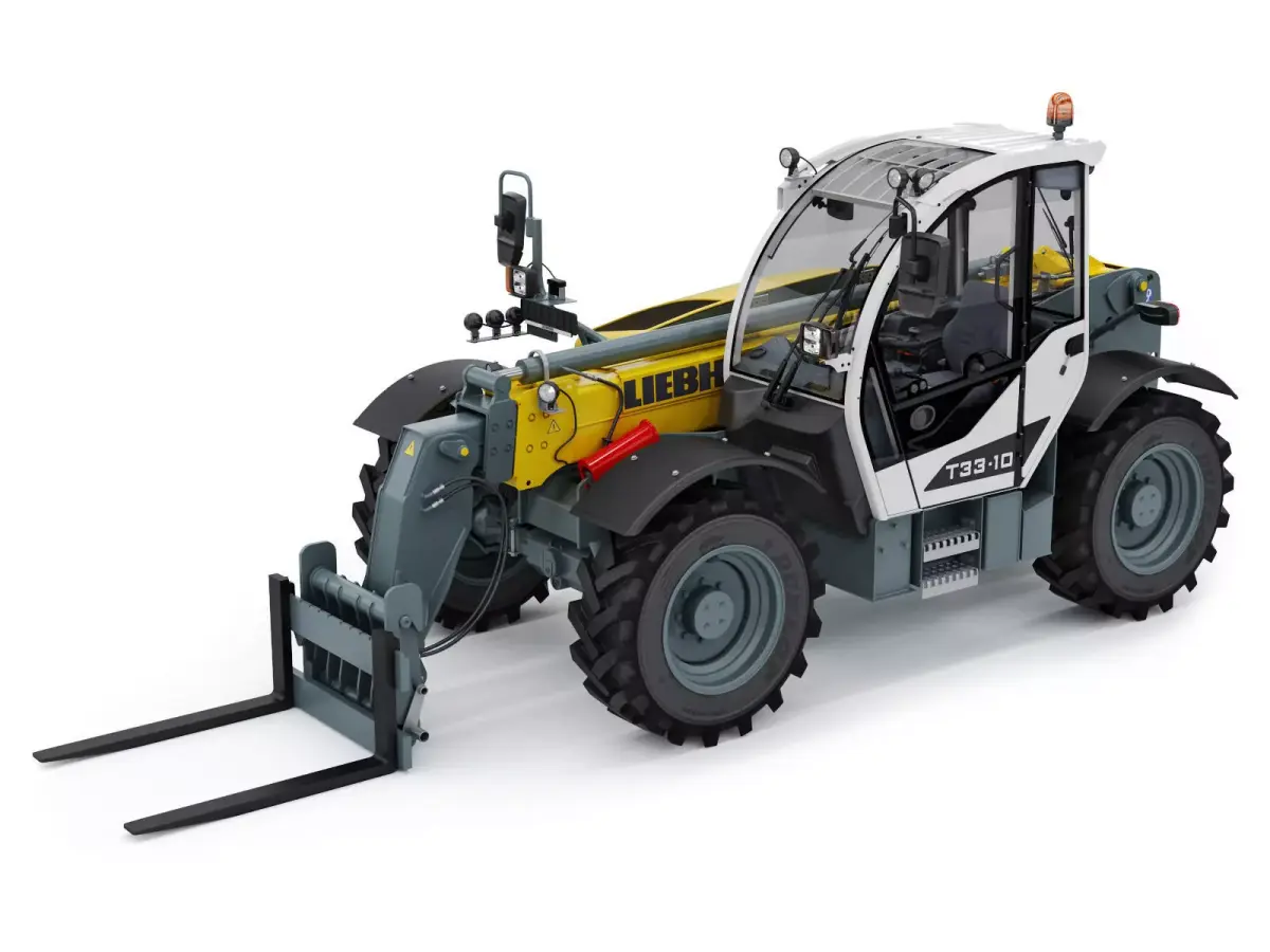 Liebherr T33 10s Telehandler 3D model