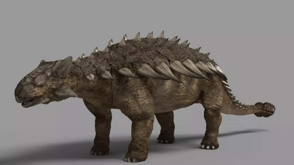 Ankylosaurus dinosaur Low-poly 3D model buy