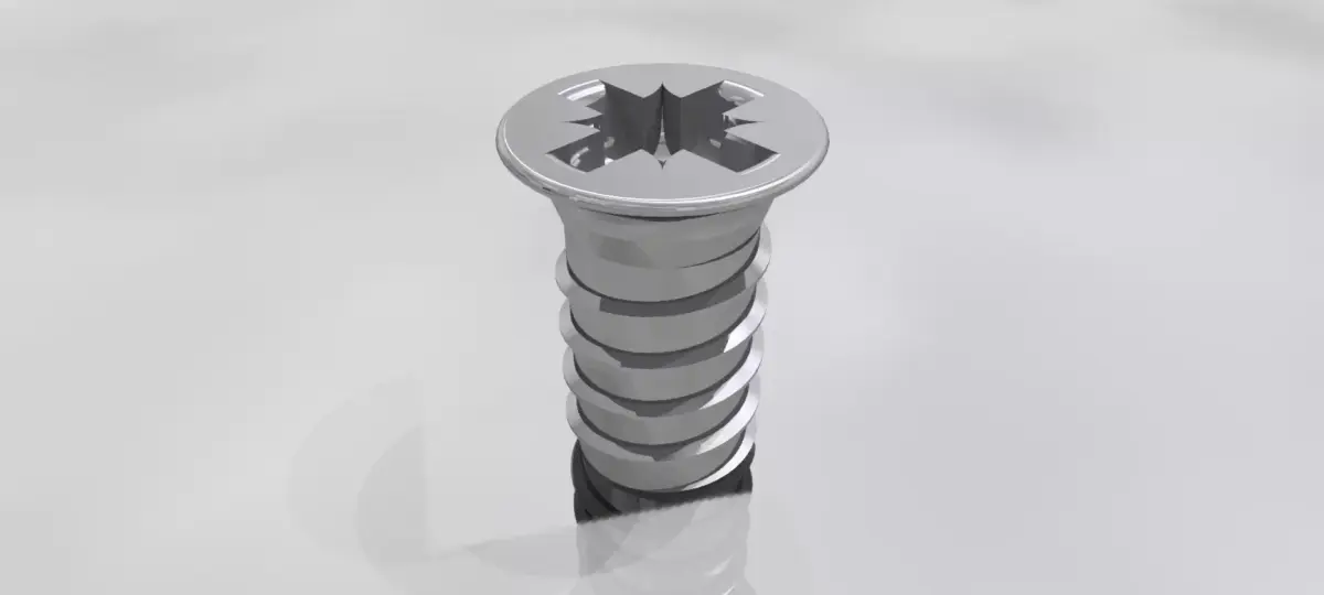 IKEA Drawer Rail Screws 100365  3D model