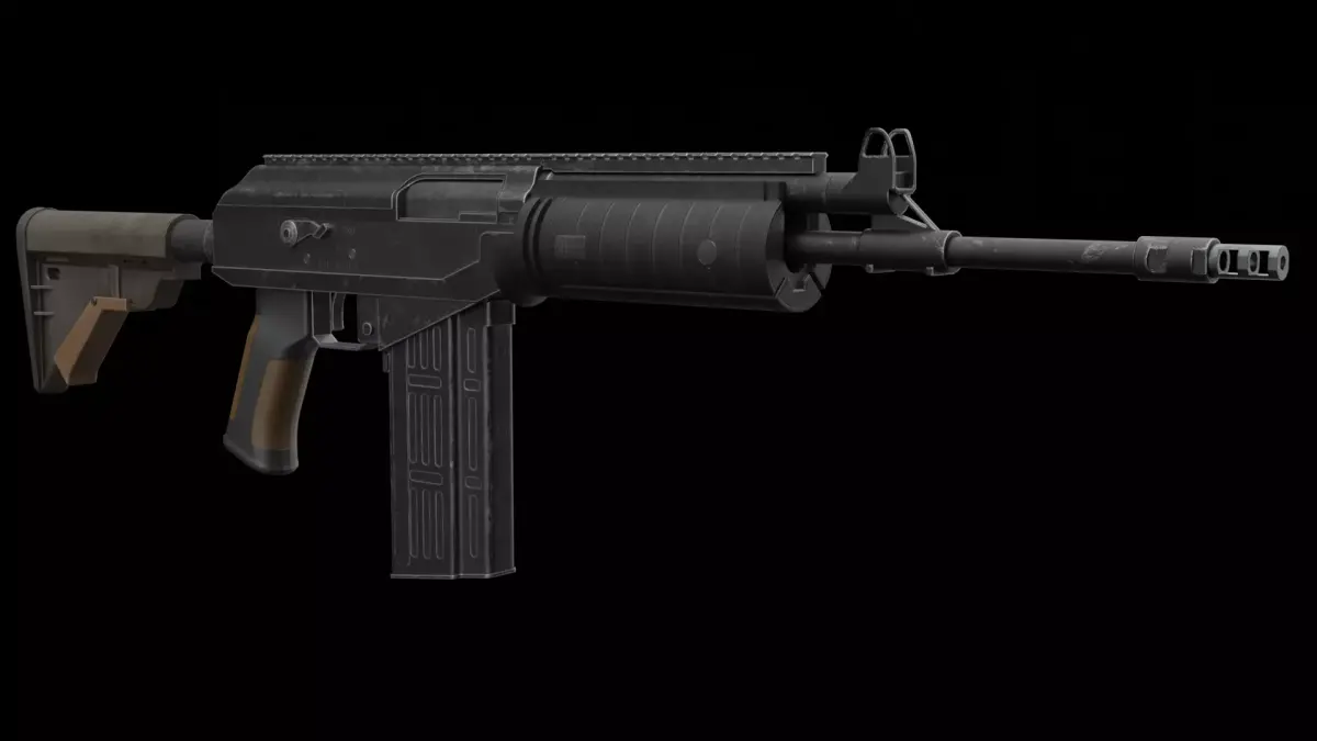 Galil Ace Low-poly 3D model