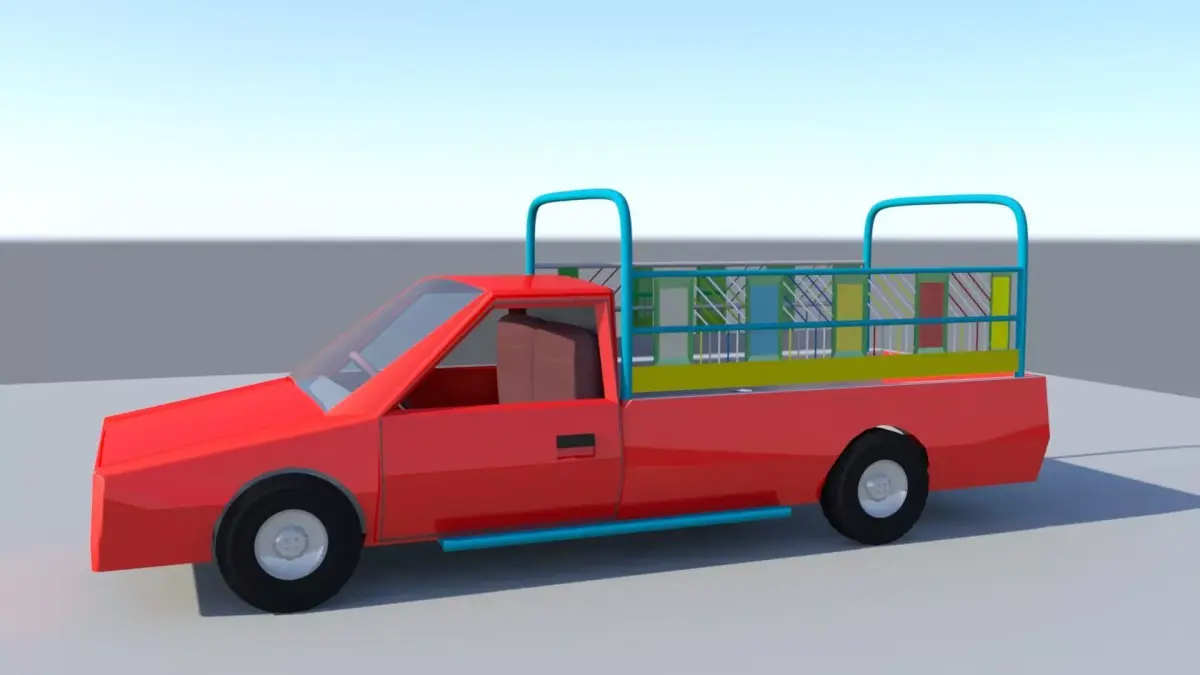 Pick up Truck darson 3D model