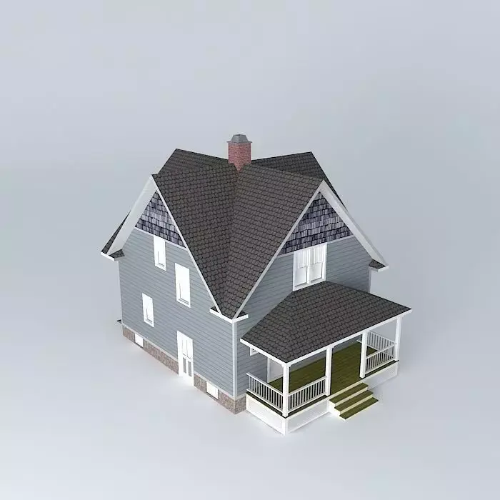 American Home Free 3D model