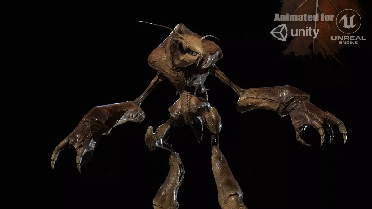 Collector Low-poly 3D model