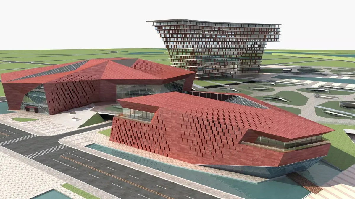 Museum 4 3D model