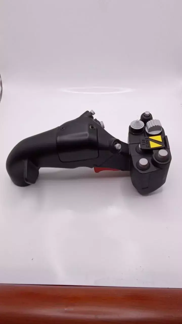 Mh-60R cyclic for flight sims with functional buttons 3D print model