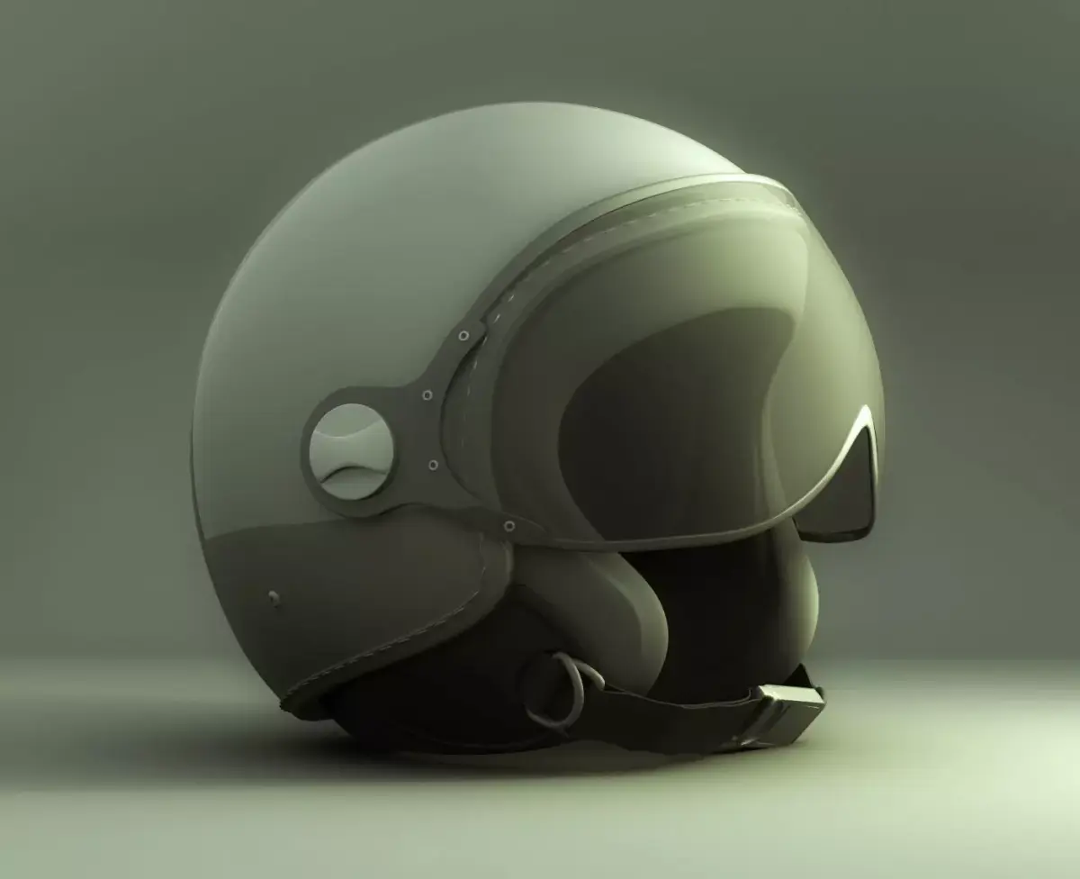 Bike Helmet 3D model buy