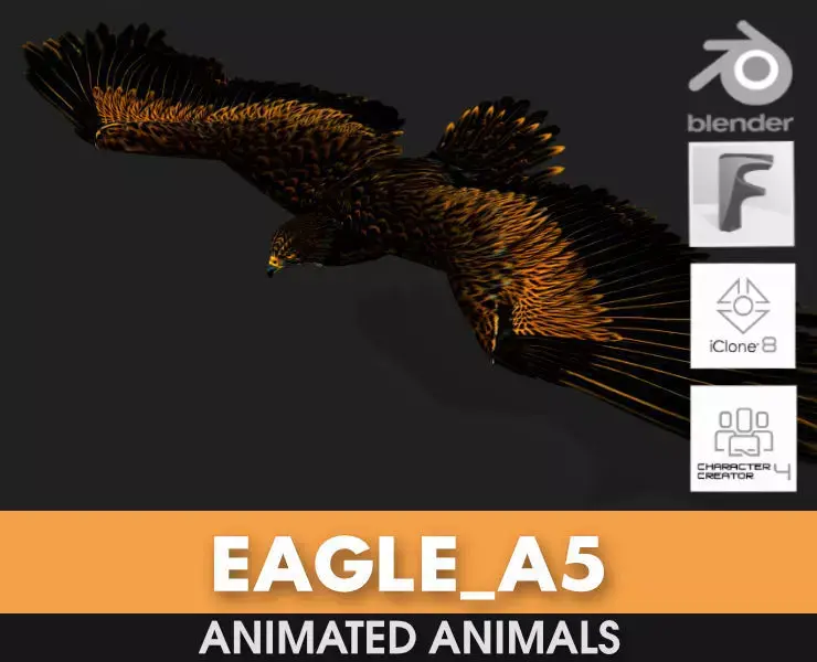 Eagle A5 3D model