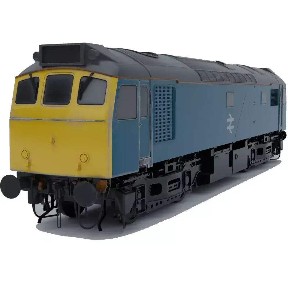 British Rail Class 25 Br Blue Free 3D model