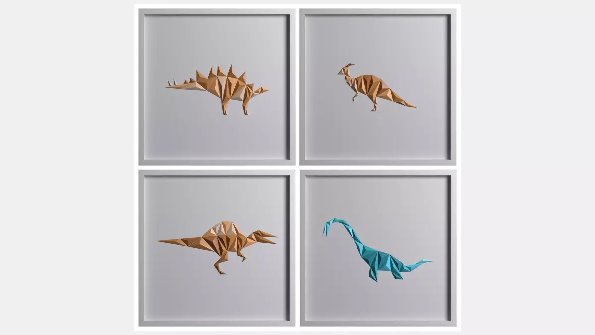 Paper ArtWork 28 3D model