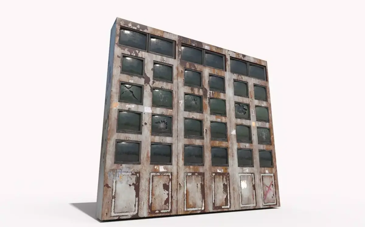 Abandoned Security Monitors 3D model