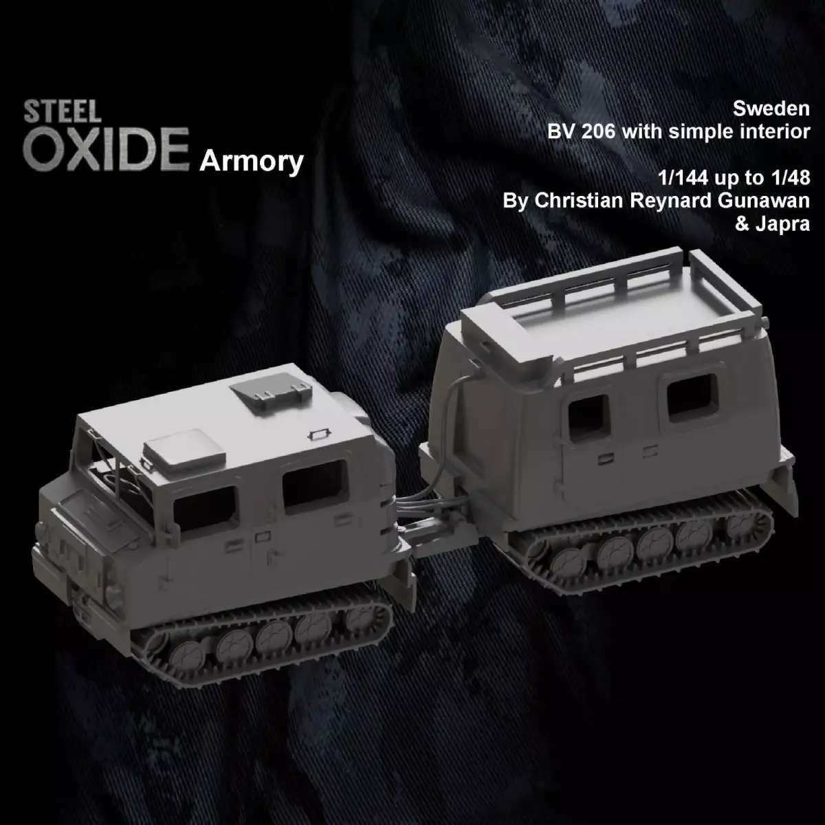 Sweden BV 206 Bandvagn 206 for 3D printing 3D print model
