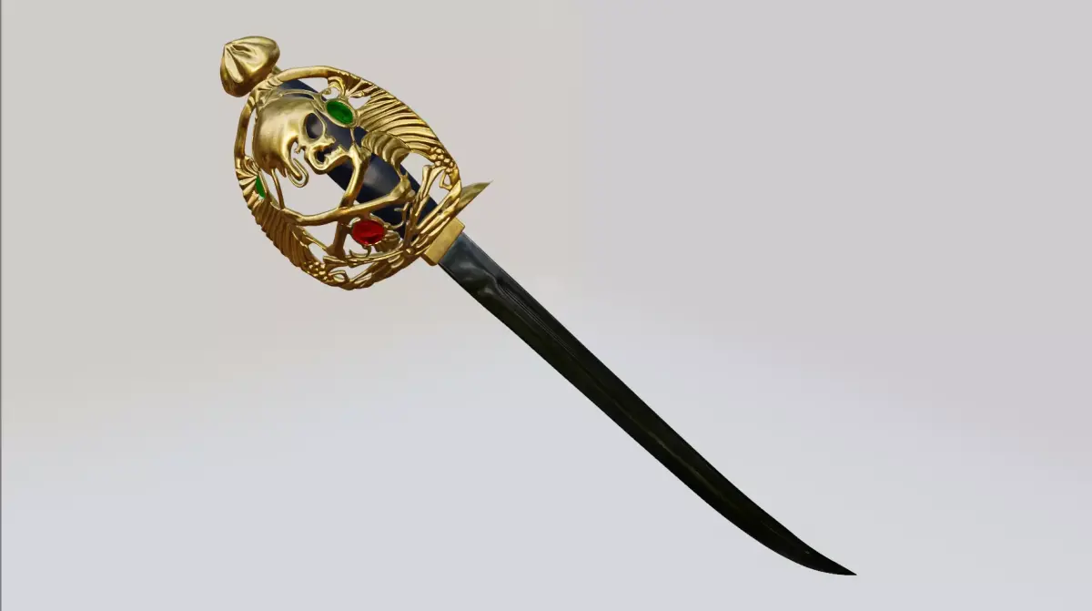 Pirate Saber - Sable Pirata 3D model