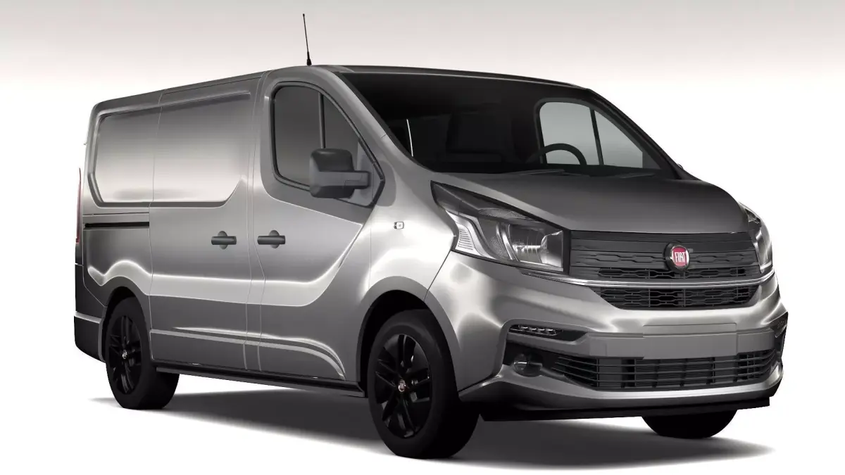Fiat Talento Van L1 2017 3D model