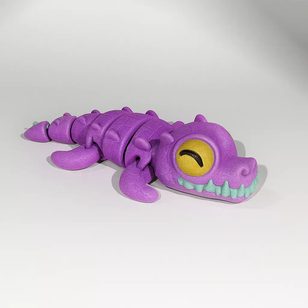 Crocodile 3D print model
