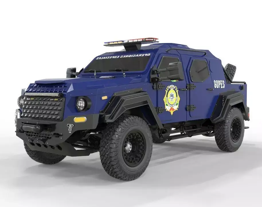 Armored military Truck 3D model