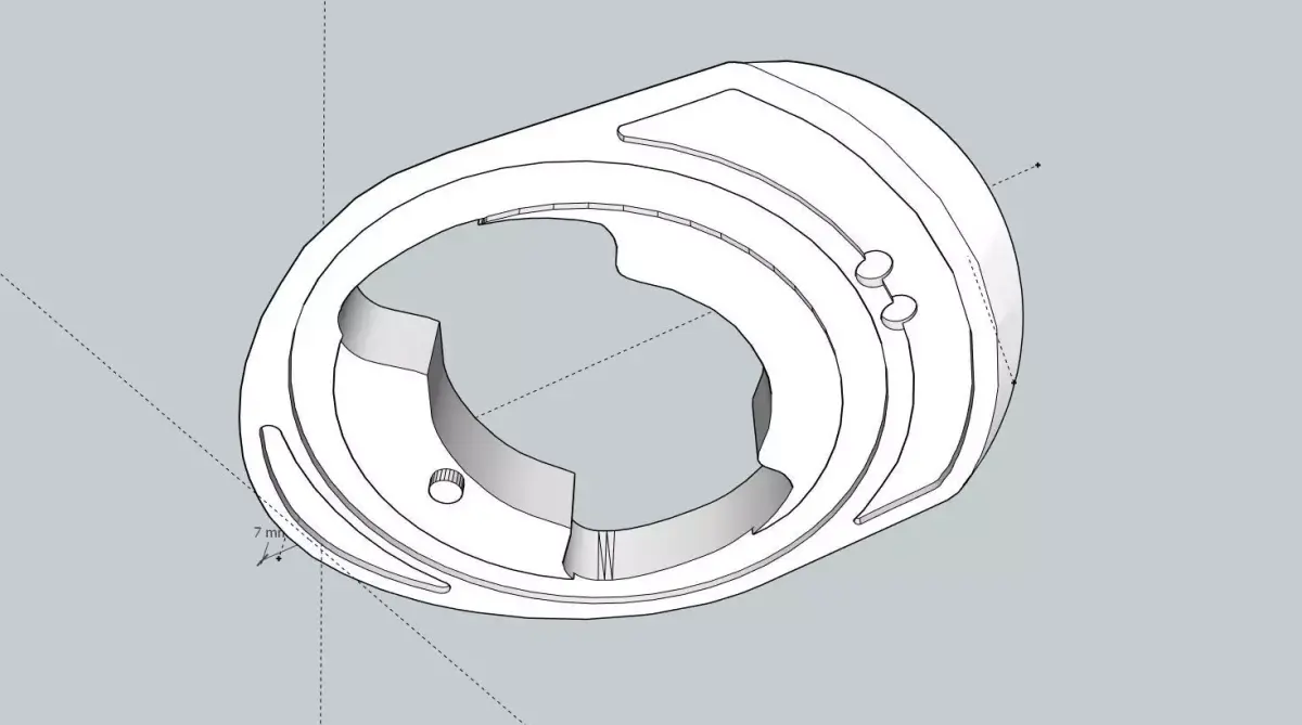 MOST Pinarello 7 mm  3D model