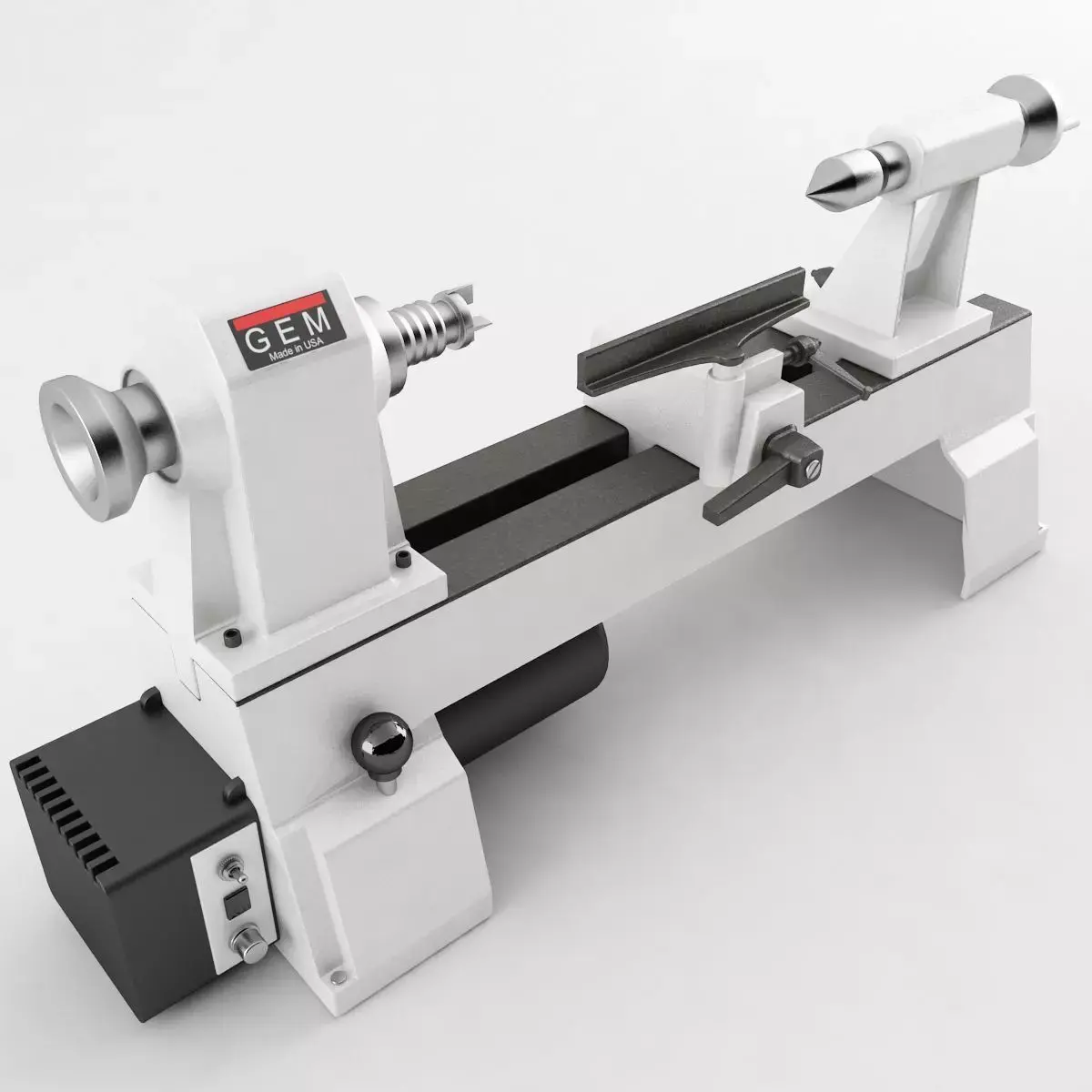 Variable Speed Mini Lathe 3D model