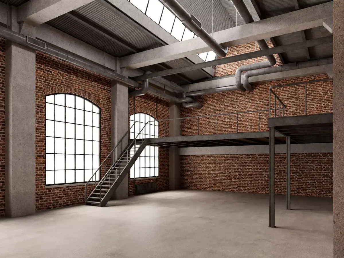 Loft interior 11 3D model