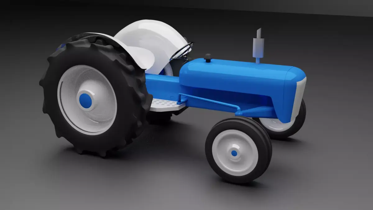 tractor Free 3D print model