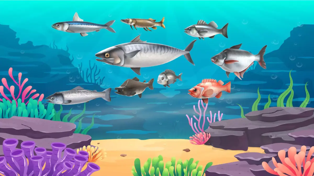 Fish Sea Collection 2 Low-poly 3D model