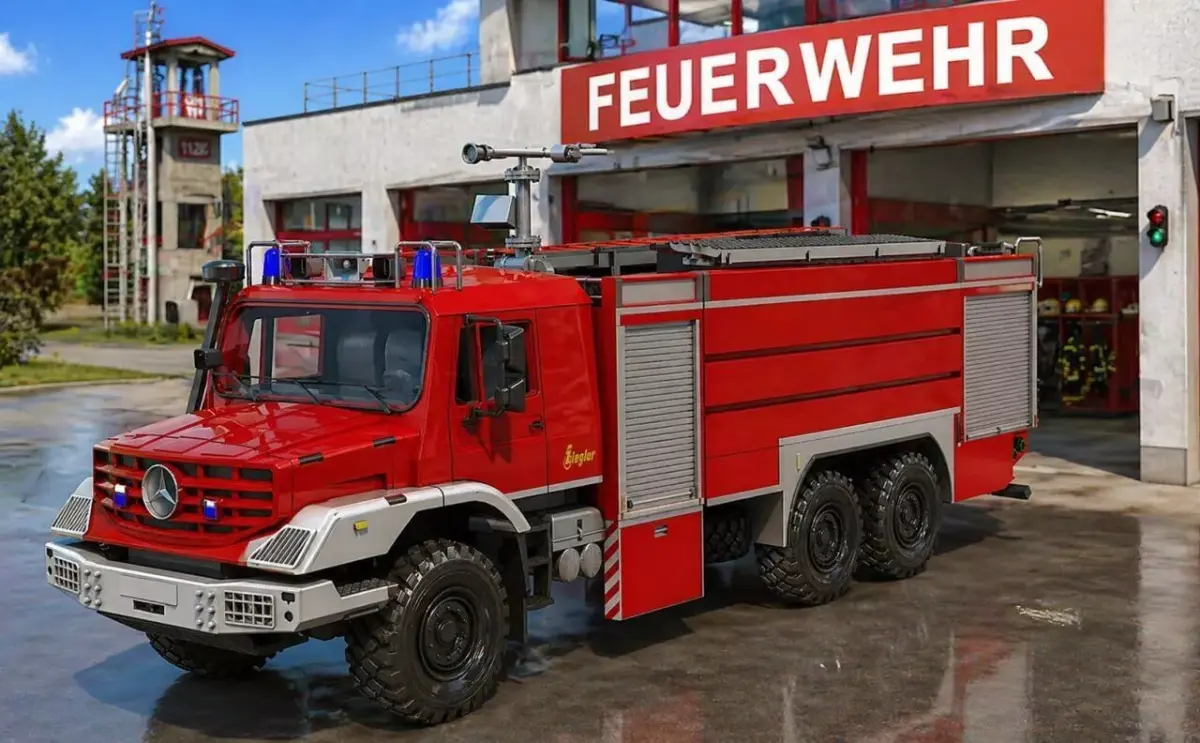 CAS 30 Mercedes-Benz ZETROS 3D print model