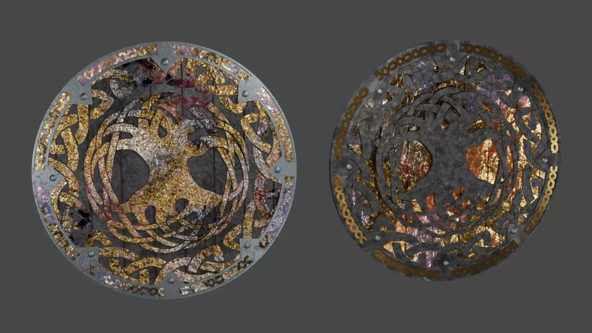 Viking Shield - Nidavellir - Svartalheim 3D model