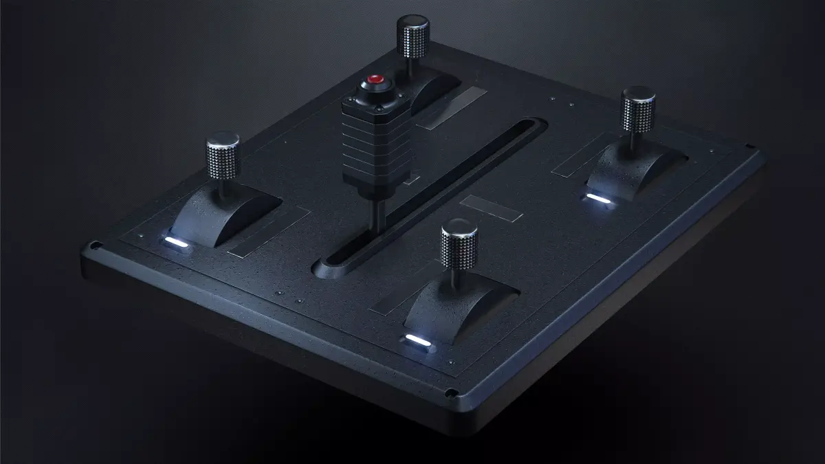 25 Hard Surface Sub-D Control Panel Elements 3D model