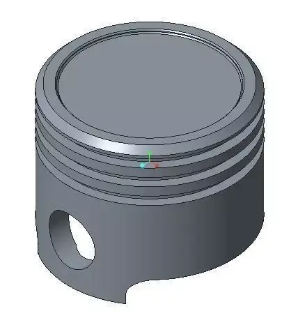 3D piston 3D model