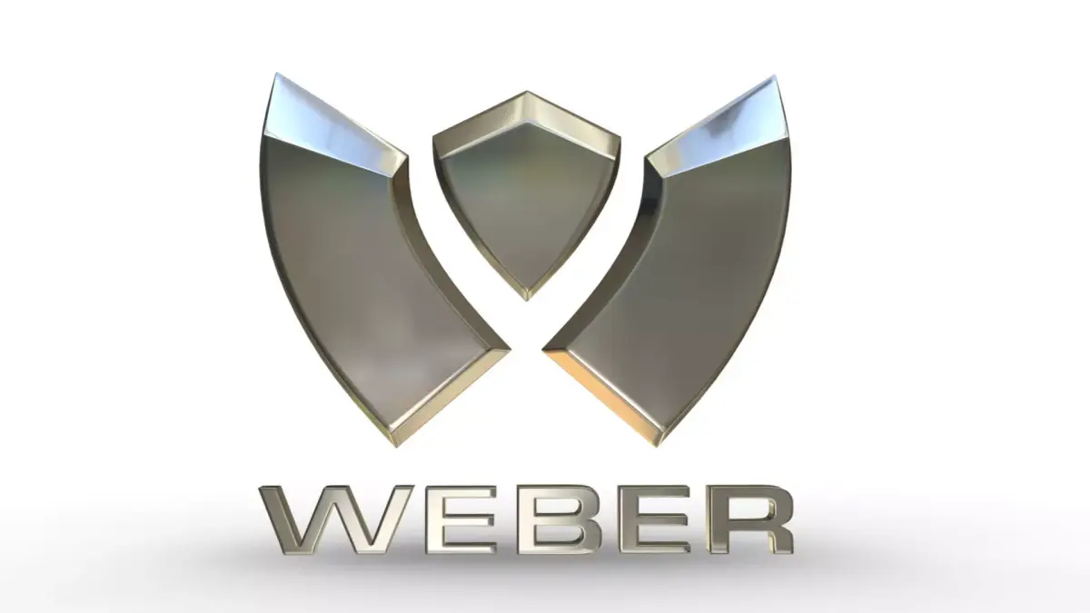weber logo 3D model