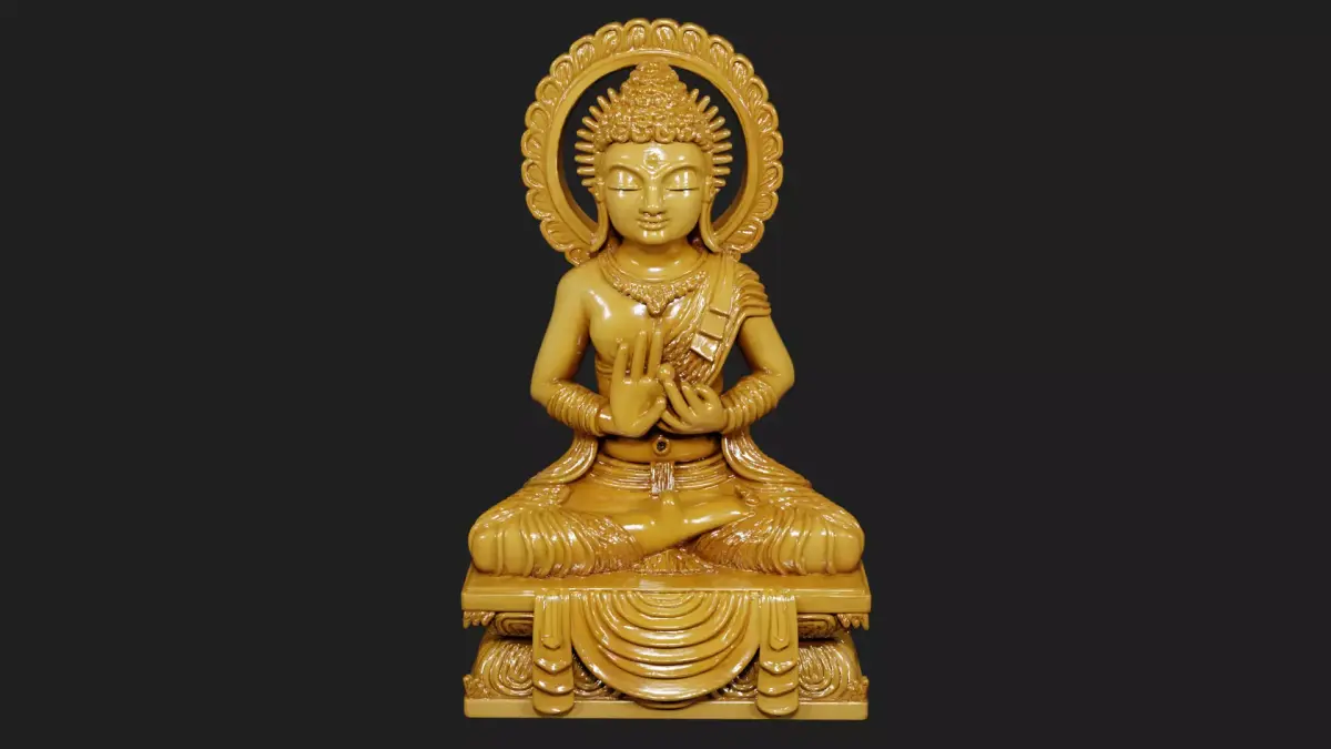 Gautam Buddha Art 3D print model purchase