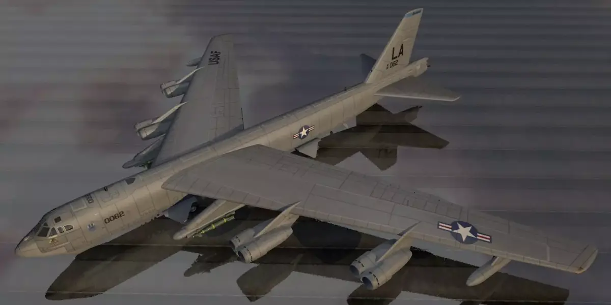 Boeing B-52 Stratofortress 3D model
