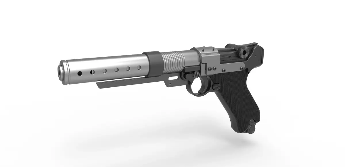 Blaster pistol A-180 from the movie Rogue One A Star Wars Story 3D model