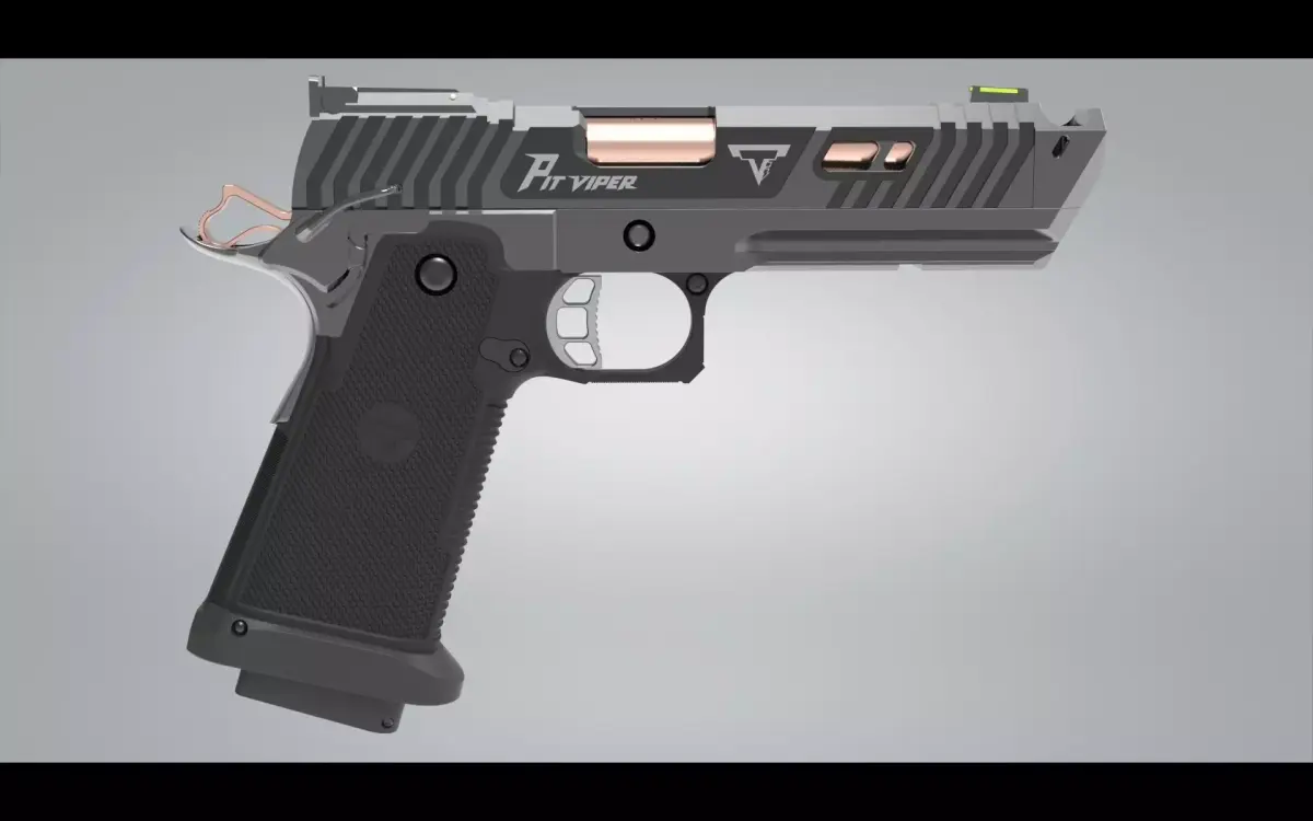 John Wick gun 3D model