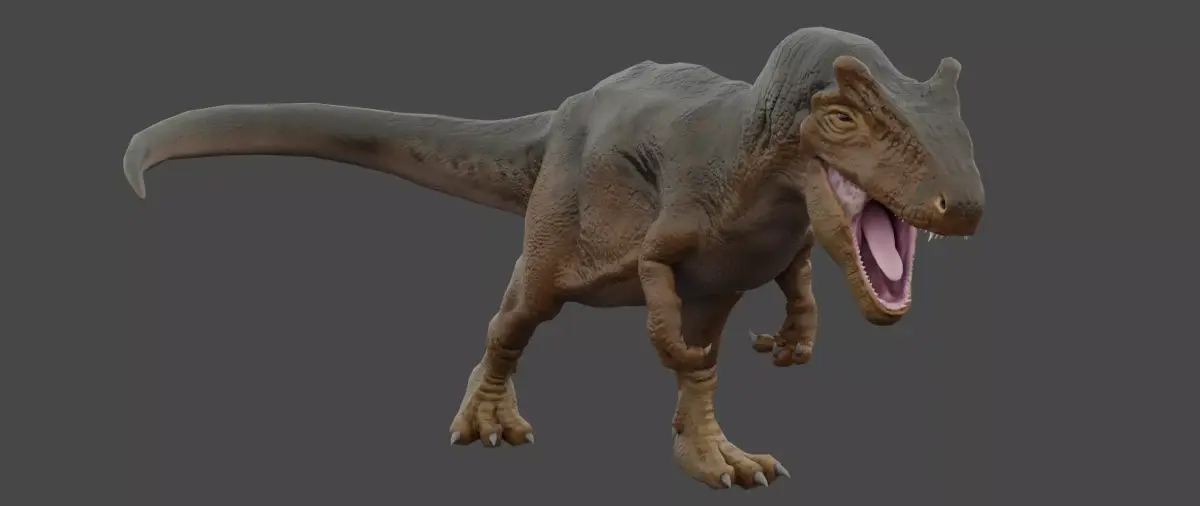 Allosaurus 3D model purchase