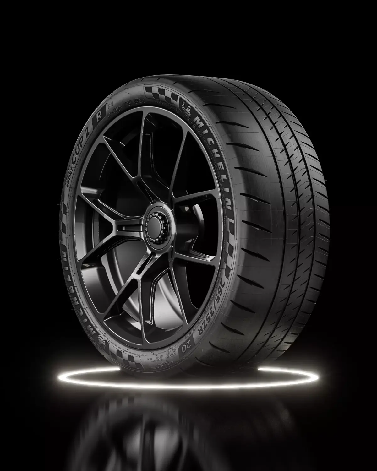 Michelin Pilot Sport CUP 2 R 265 35 ZR20 99Y 3D model