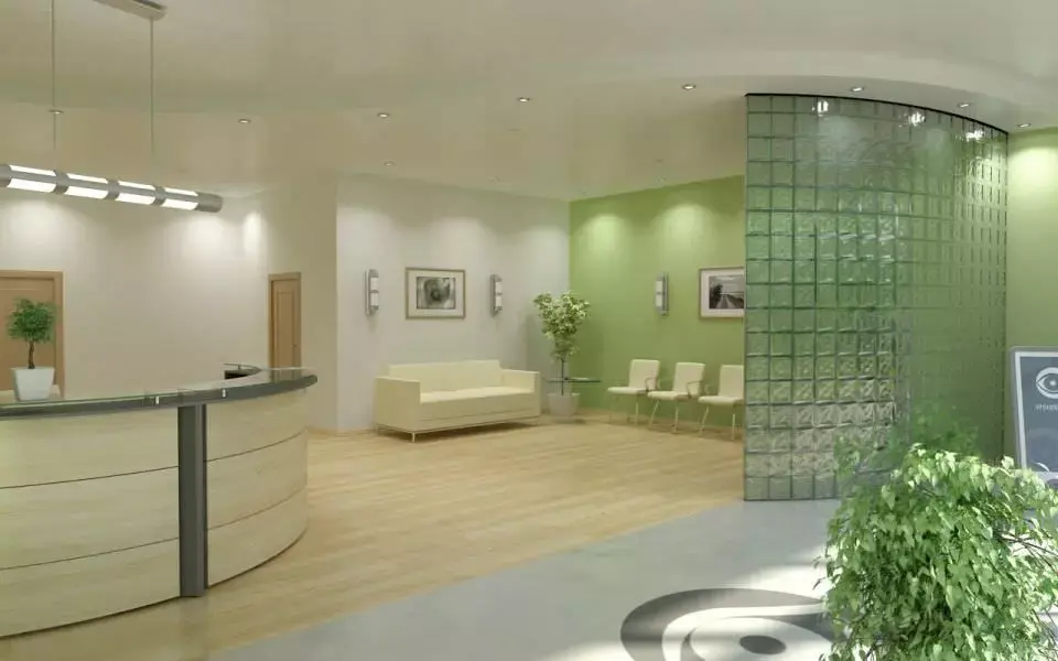 Office Waiting Room 3D model