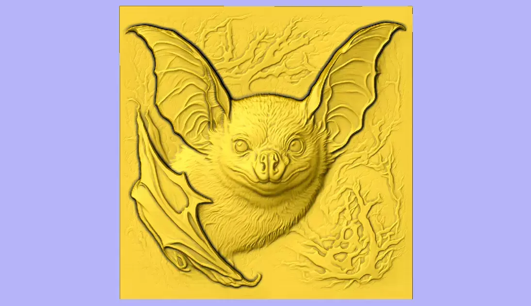 ARQUIVO STL MORCEGO 3D model