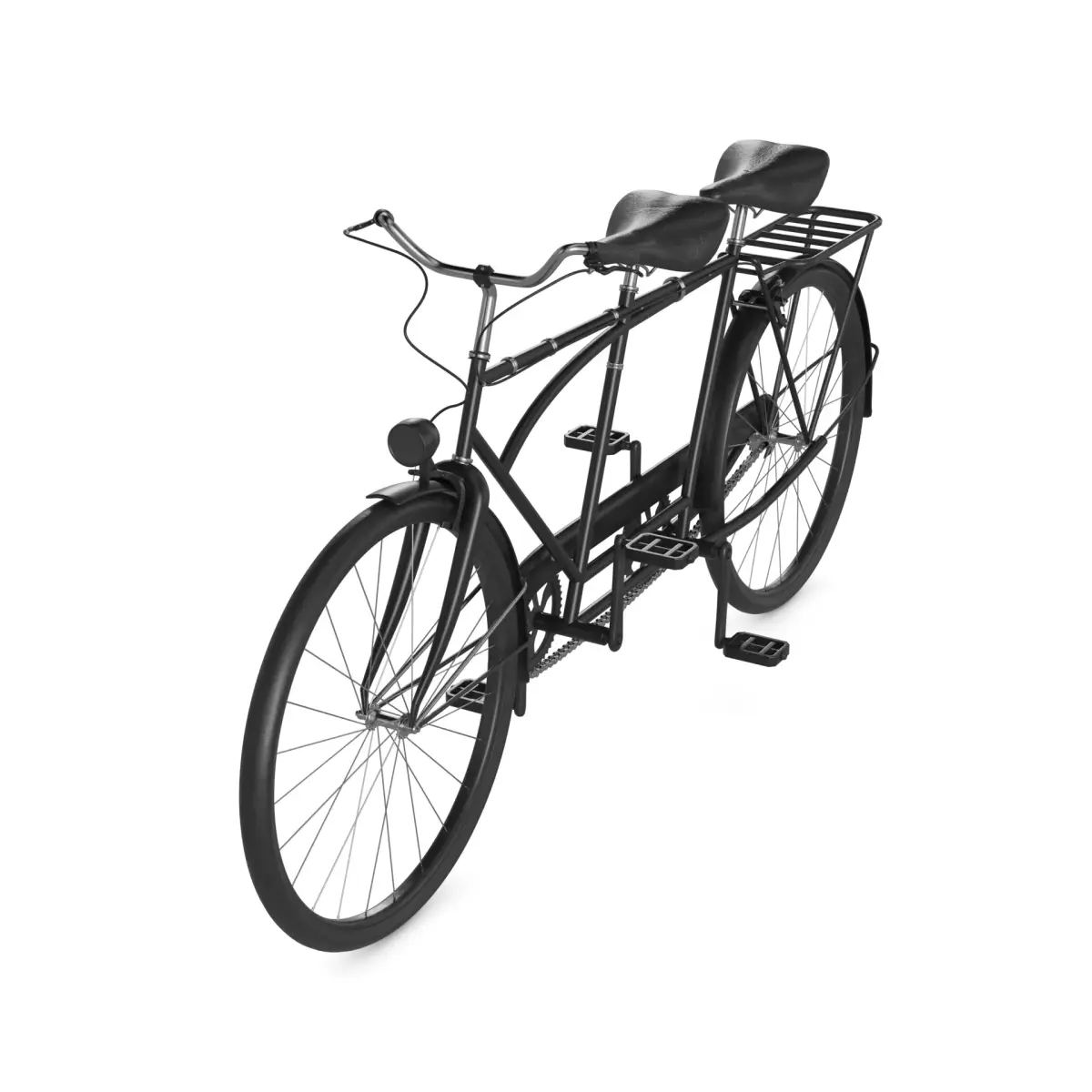 Tandem Bicycle 3D model purchase