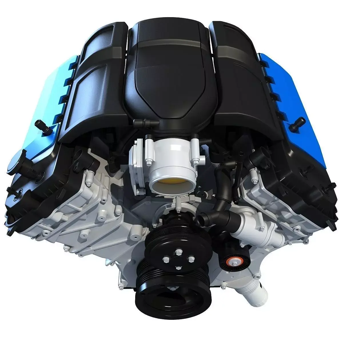 V8 Engine 3D model shop