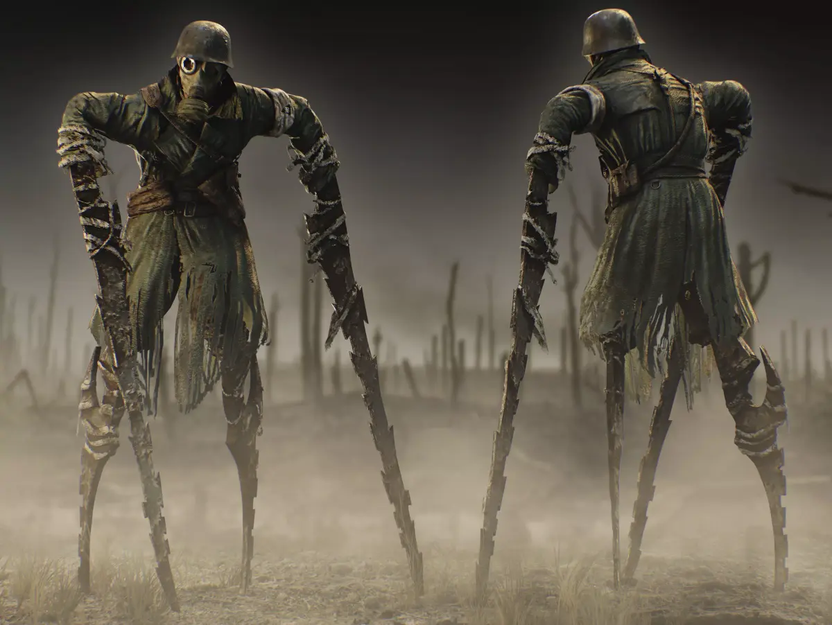 Plague Stalker Low-poly 3D model