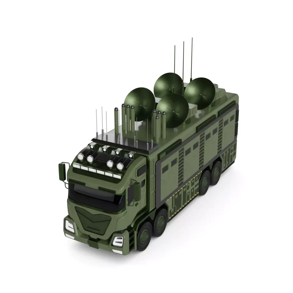 Mobile Command Center 3D model order
