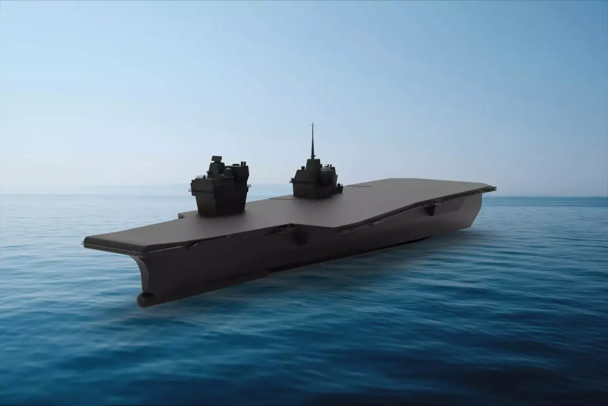 Queen Elizabeth-class aircraft carrier 3D model