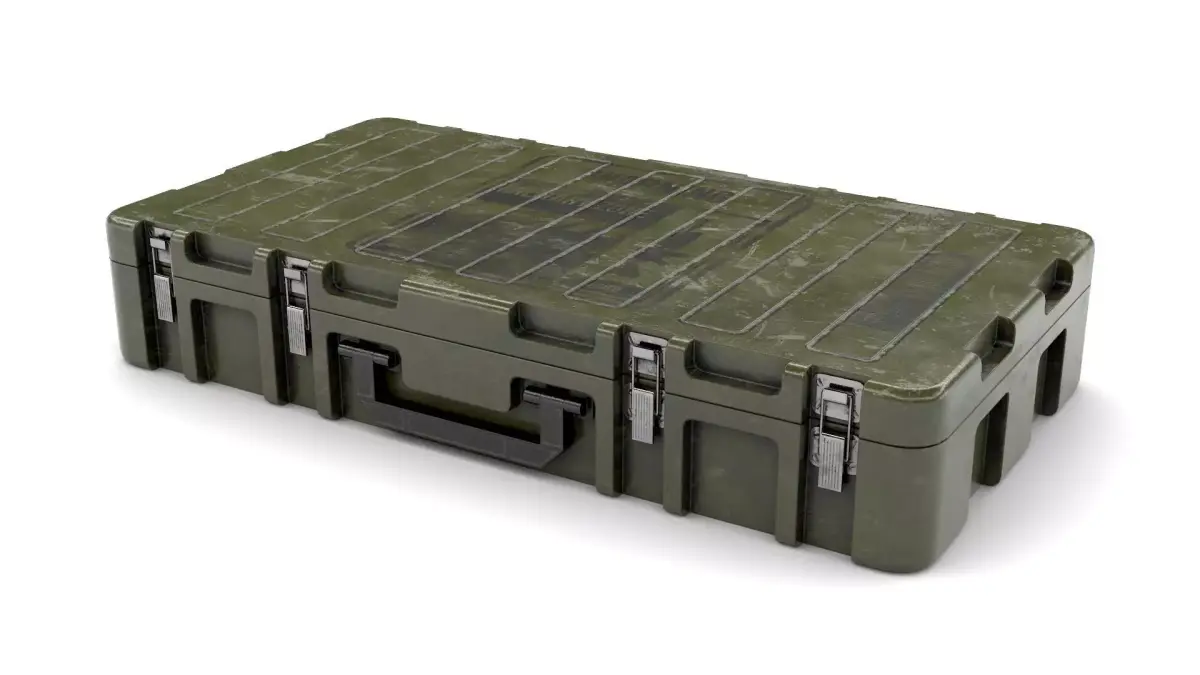 Military Weapon Case Low-poly 3D model buy