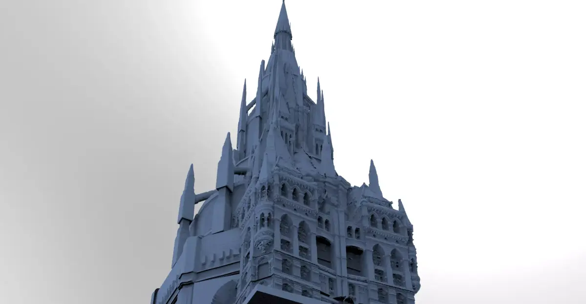 Arch Wizard Rulers Tower 1  3D model