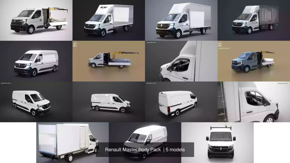 Renault Master Body Pack 